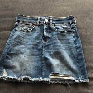 American eagle denim skirt